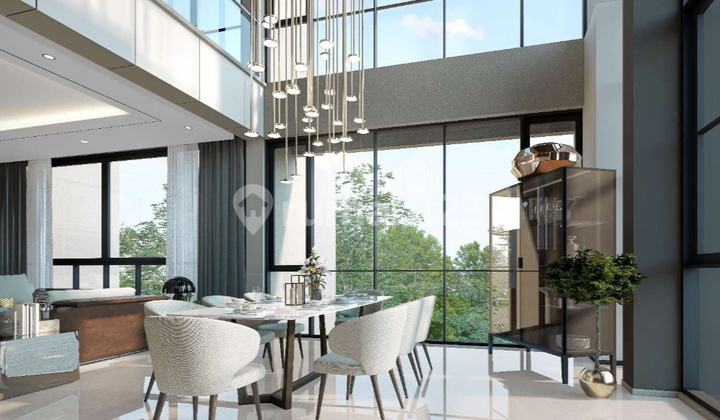 Rumah Mewah Bagus Di Bsd Cluster Tresor Tipe 12 Montez 2