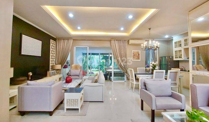 Rumah Furnished Cantik Di Bsd City Cluster Whitsand GreenwichPark 1