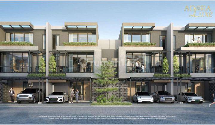 Rumah Depan Mall Eastvara Bsd City Cluster Adora Terravia Luxe L8 1