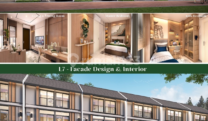 Anza Homes At Malibu Gading Serpong 3 Lantai Free PPN 2