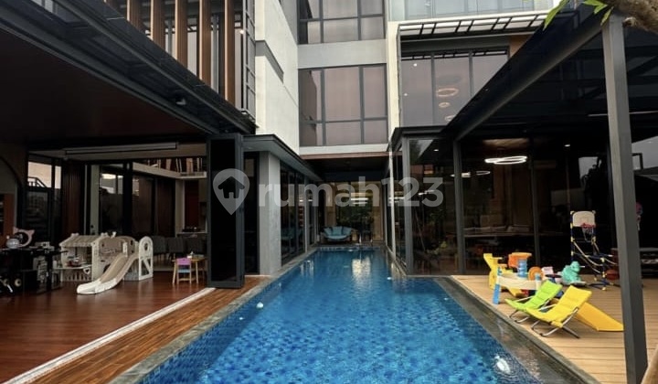 Dijual Firnished Rumah Mewah Di Bsd Lyndon Nava Park Siap Huni