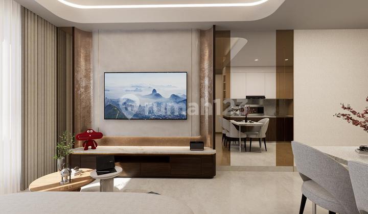 Brand New Apartemen Furnish Interior di Marigold Navapark Bsd 1 Bedroom