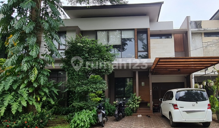 Rumah Full Renov Furnished Cluster Ritzone The Icon BSD Jual Murah