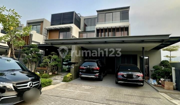 Dijual Cepat Rumah Mewah Cluster Lyndon Full Furnished With Pool Bsd City