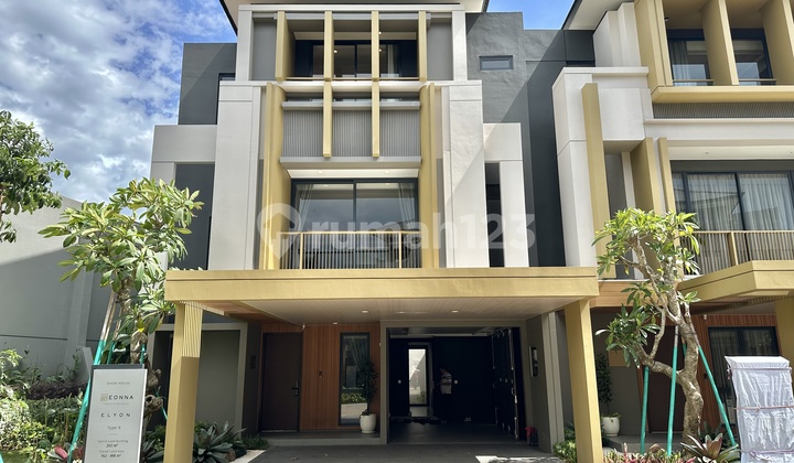 Rumah Baru Di Bsd 3 Lantai Free Dp Clister Elyon Eonna 
