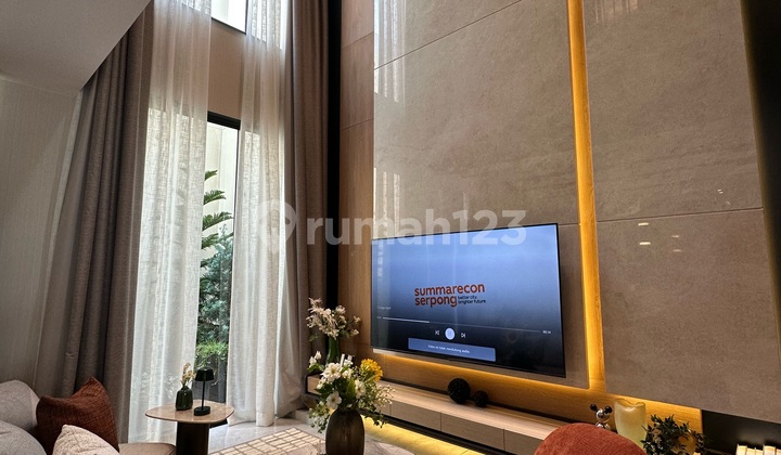 Rumah Milenial di Gading Serpong Finore3 Lantai Rumah Milenial di Gading Serpong Finore3 Lantai