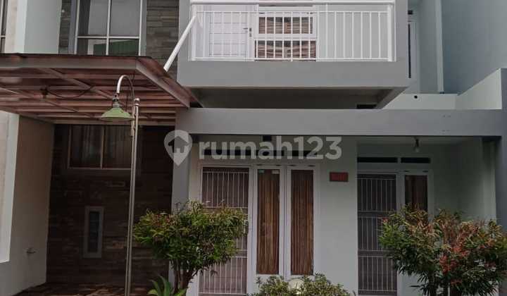 tampak depan rumah buana soetta residence kota