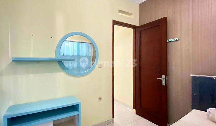 kamar tidur rumah villa full furnished villa