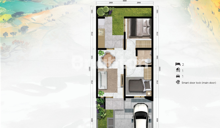 CHEAP!!! 1-STORY HOUSE SURROUNDED BY GOLF COURSE & SUPER BEAUTIFUL HILLS 2