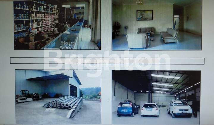 GUDANG YANG LUAS & TOKO BANGUNAN DI SENTUL LOKASI STRATEGIS DIJUAL CEPAT 1