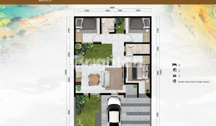 CHEAP!!! ONE-STORY HOUSE SURROUNDED BY A GOLF COURSE & SUPER BEAUTIFUL HILLS. 2