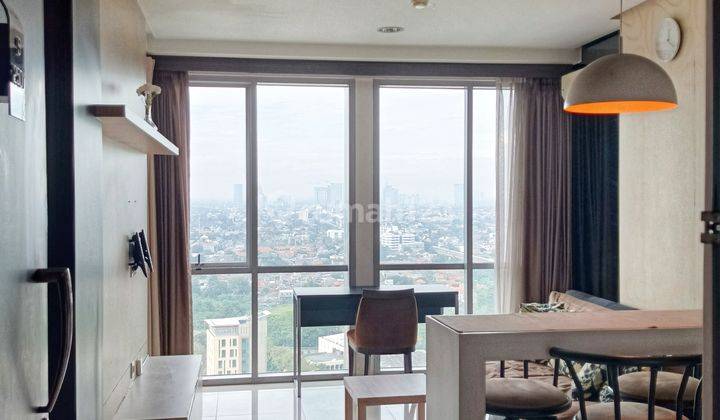 Disewa apartemen full furnished sangat terawat di Kemang Mansion 2