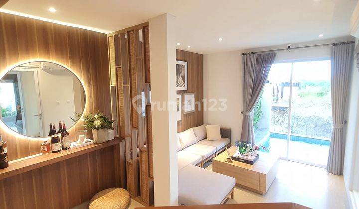 Dijual rumah mewah baru di nusa dua bali, shm, full furnish, ada private pool,  3