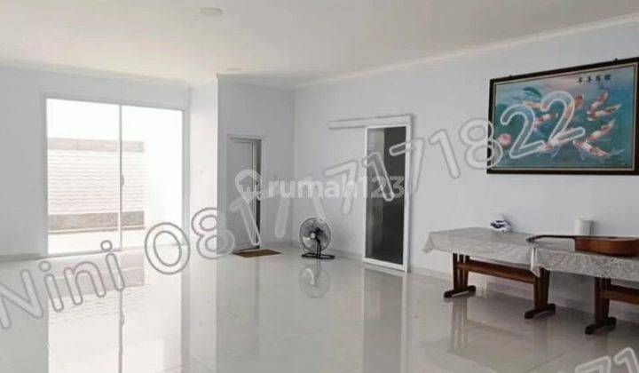 Dijual cepat rumah mewah luas 308m², full renov ditaman modern, cakung jakarta timur 2