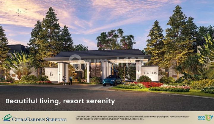 FOR SALE NEW LAUNCH HORTIS CLUSTER @ CitraGarden Serpong, Tangerang 2