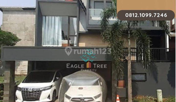 Dijual Rumah 2 Lt, Semi Furnished ,sektor 7 Bintaro Jaya Tang Sel 1