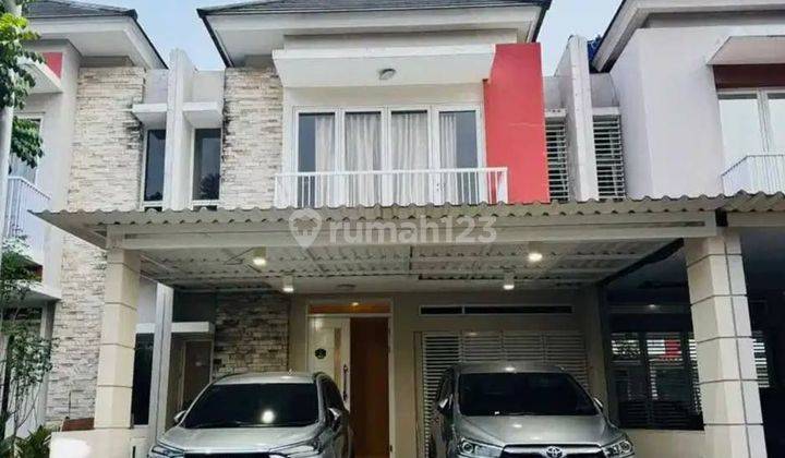 Rumah sewa furnished hanya 60 jutaan di Cluster Palm summarecon bekasi 1