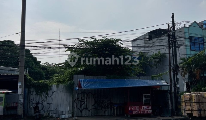 Disewakan Harga Termurah Tanah 700 Meter Area Komersil Di Jalan Raya Insinyur Haji Juanda Di Kota Bekasi Dekat Stasiun Kereta Bekasi