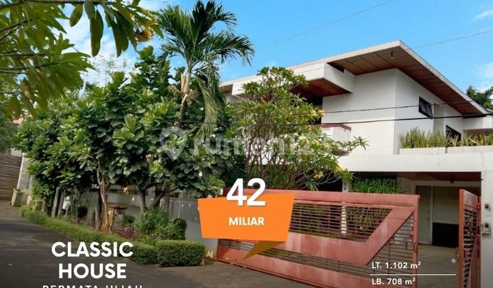 Hot Sale: Permata Hijau Lokasi Primer, Lingkungan Terbaik dan Tenang, Nego Sampai Deal