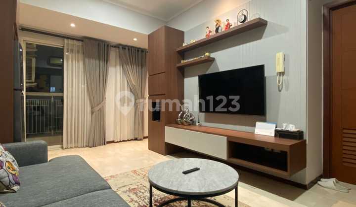 Siap Huni, Dijual Apartemen Royal Mediterania Garden Residence Tipe 2BR+ Kondisi Furnished Lengkap Cantik Dan Low Floor 2