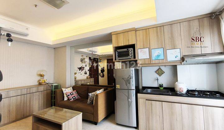 Disewakan Unit Apartemen Royal Mediterania Residence Furnished Tipe 2BR+ 1