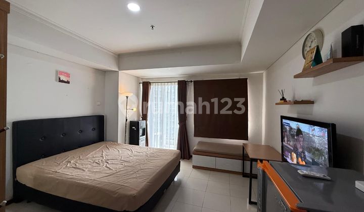 For Rent: Royal Mediterania Garden Residence Apartment Studio Type, Furnished Condition, and Middle Floor 2