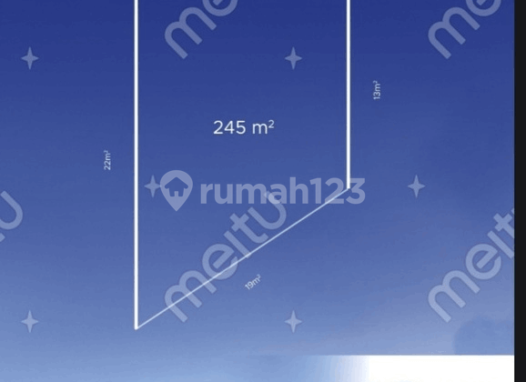 Tanah Kavling 245 Meter Siap Bangun Pondok Cabe S8727