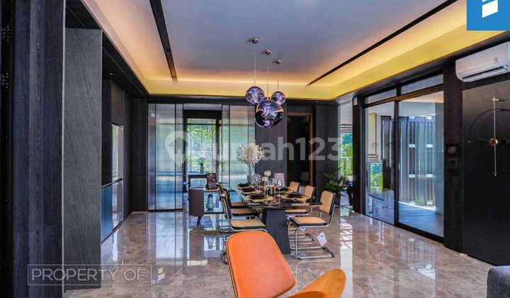 Rumah Golf Paramawati Full Furnished + Kolam Renang Di Kbp 2