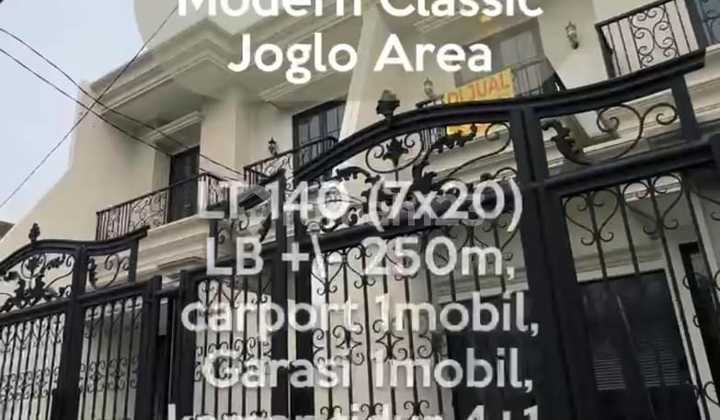 Dijual Rumah Siap Huni di Lux Kavling DKI Joglo, Jakarta Barat.