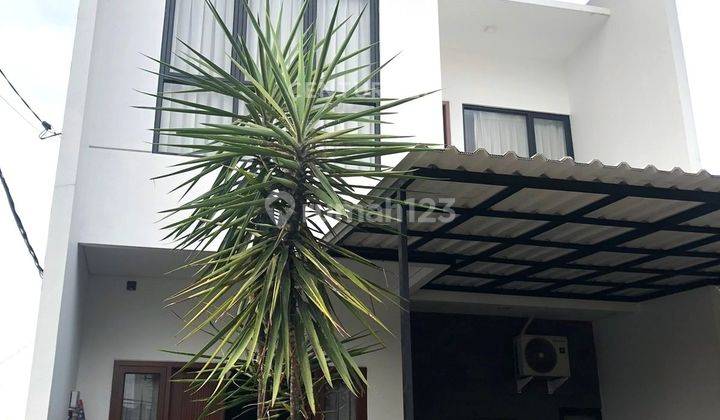 Rumah Bangunan Baru Full Furnished Di Parung Serab 7451  2