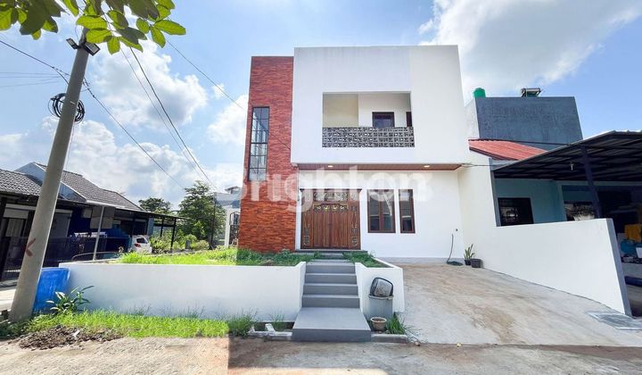 Rumah Hoek Sudah Renovasi Total Di Permata Cimanggis Depok 1
