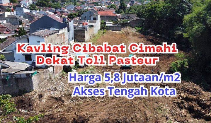 Kavling Tanah Cibabat Tengah Kota Cimahi Dekat Toll Pasteur 1