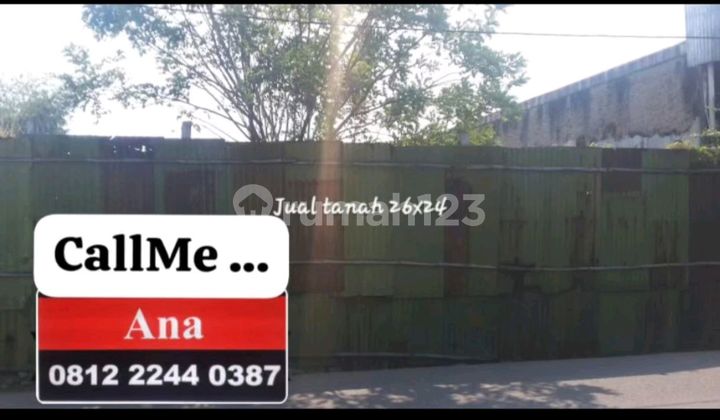 Dijual Tanah Mainroad Holis Padat Siap Bangun