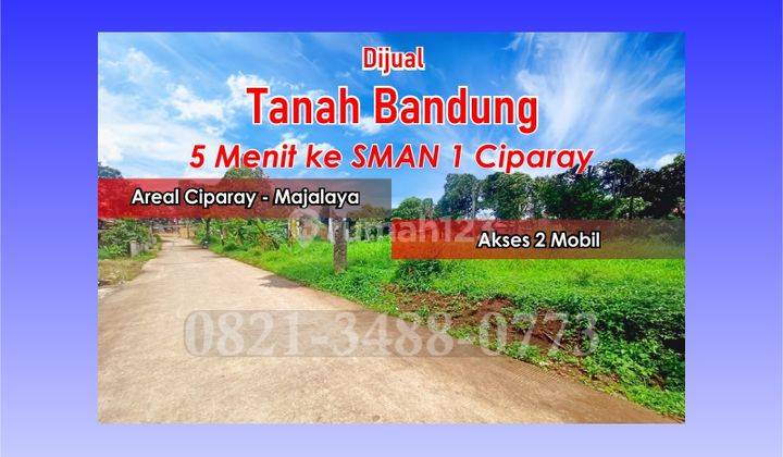 Jual Tanah Di Bandung Area Ciparay, SHM 249 m² 1