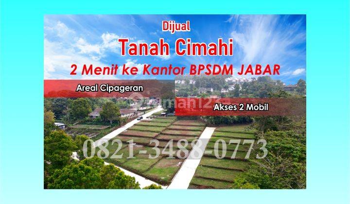 Jual Tanah Di Cimahi Area Cipageran, SHM 1