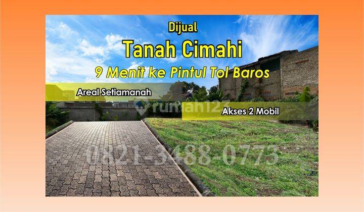 Jual Tanah Di Cimahi Area Setiamanah, SHM 1