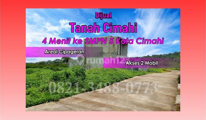 Jual Tanah Di Cimahi Area Cipageran, SHM 1