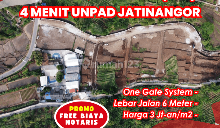 Tanah Sumedang Jatinangor 400 Meter Jl Propinsi, SHM 90 m² 1