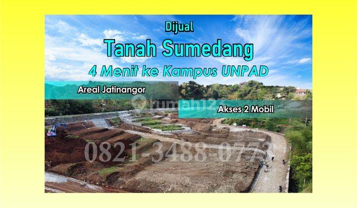 Jual Tanah Di Sumedang Area Jatinangor, SHM 1