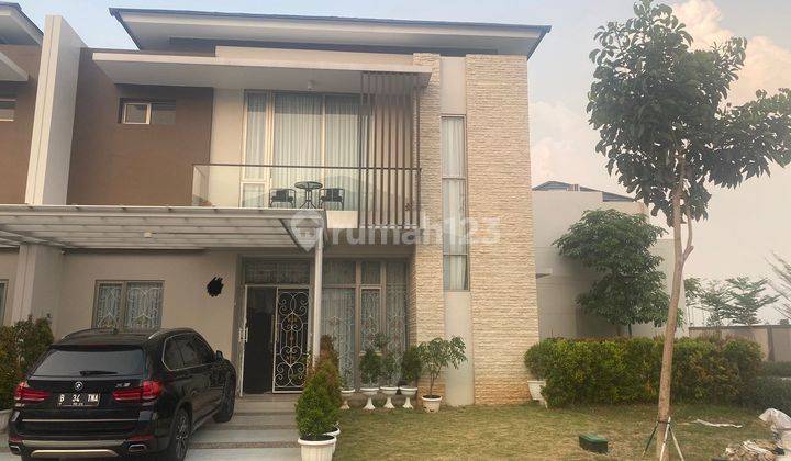 Dijual rumah mewah pik 2 full furnished uk 10x15 hoek price 10M nego 1