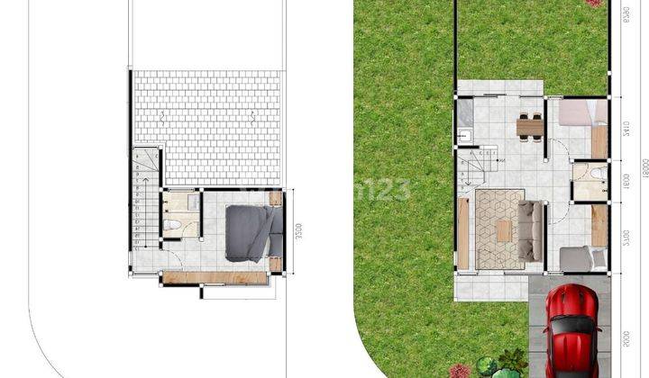 Rumah 2 Lantai Cluster Forest Citra Raya Cluster Baru Bagus 02 Lantai 2