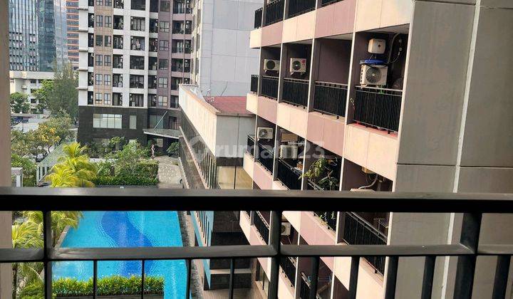 Apartemen Taman Sari Semanggi Studio Furnished View Kolam Renang Sudah Renovasi 1