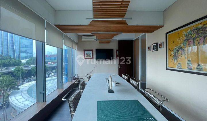 Kantor Office Tower Gp Plaza Sewa Furnished Lengkap Bagus Wangi 1