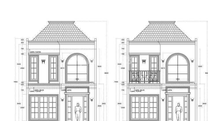 Rumah On Progress Brand New American Classic, Griya Loka BSD 2