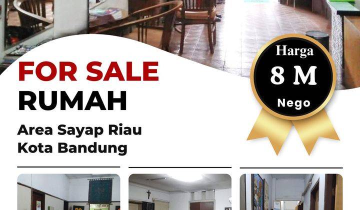 Dijual Rumah Sayap Riau Cocok Untuk Cafe Kantor Dll 2