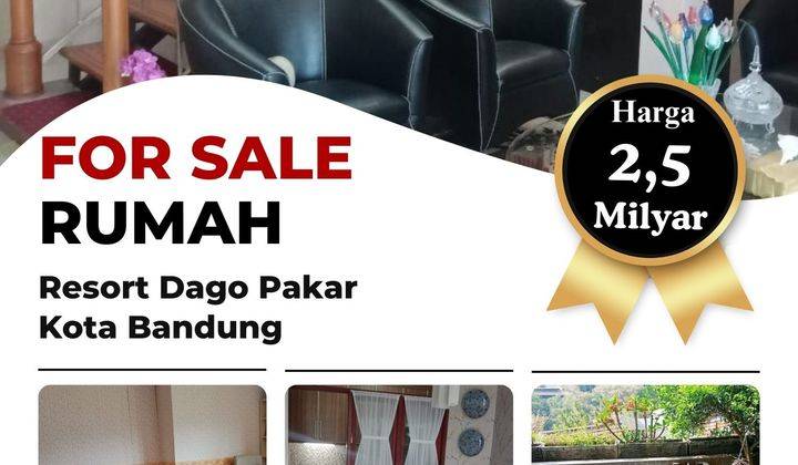 Jual Rumah View Alam Resort Dago Pakar Murah Jarang Ada 2