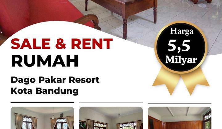 Jual Rumah Resort Dago Pakar Cluster Favorite Nyaman Udara Fresh 2