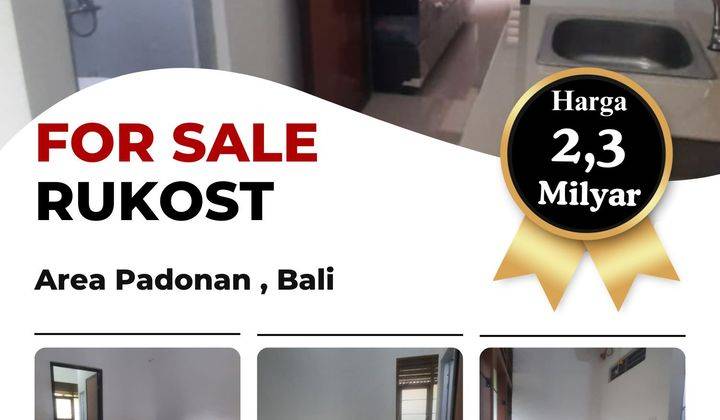 Dijual Rumah Kost Padonan Badung Bali Passive Income Baru 2