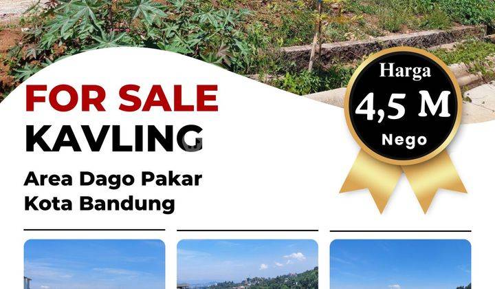 Jual Kavling Resort Dago Pakar Siap Bangun View Alam Hadap Timur 2