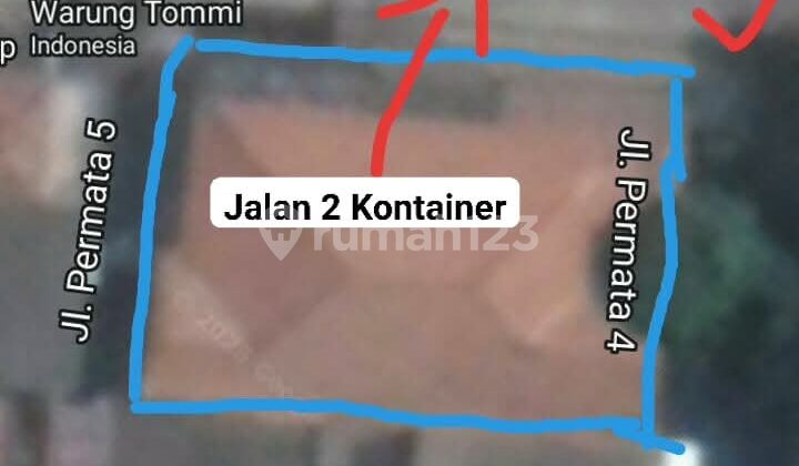 Rumah Hook 4 Kavling Sangat Strategis Dkt Bandara Soeta